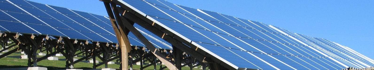 solar panel setting out work and pre design for topographical survey