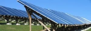 solar panel setting out work and pre design for topographical survey