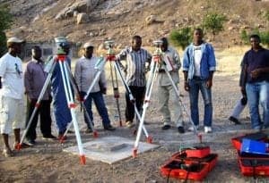 training land survey and border survey equipment