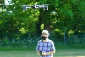 anafi drone in aerial survey