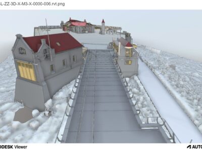 Birnbeck Pier On Auto Desk Viewer