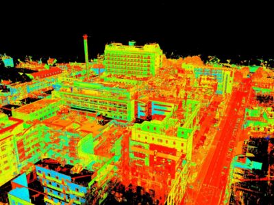 topographical and BIM projects Jersey hospital laser scan