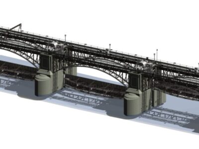 BIM Survey At Clyde Tidal Weir