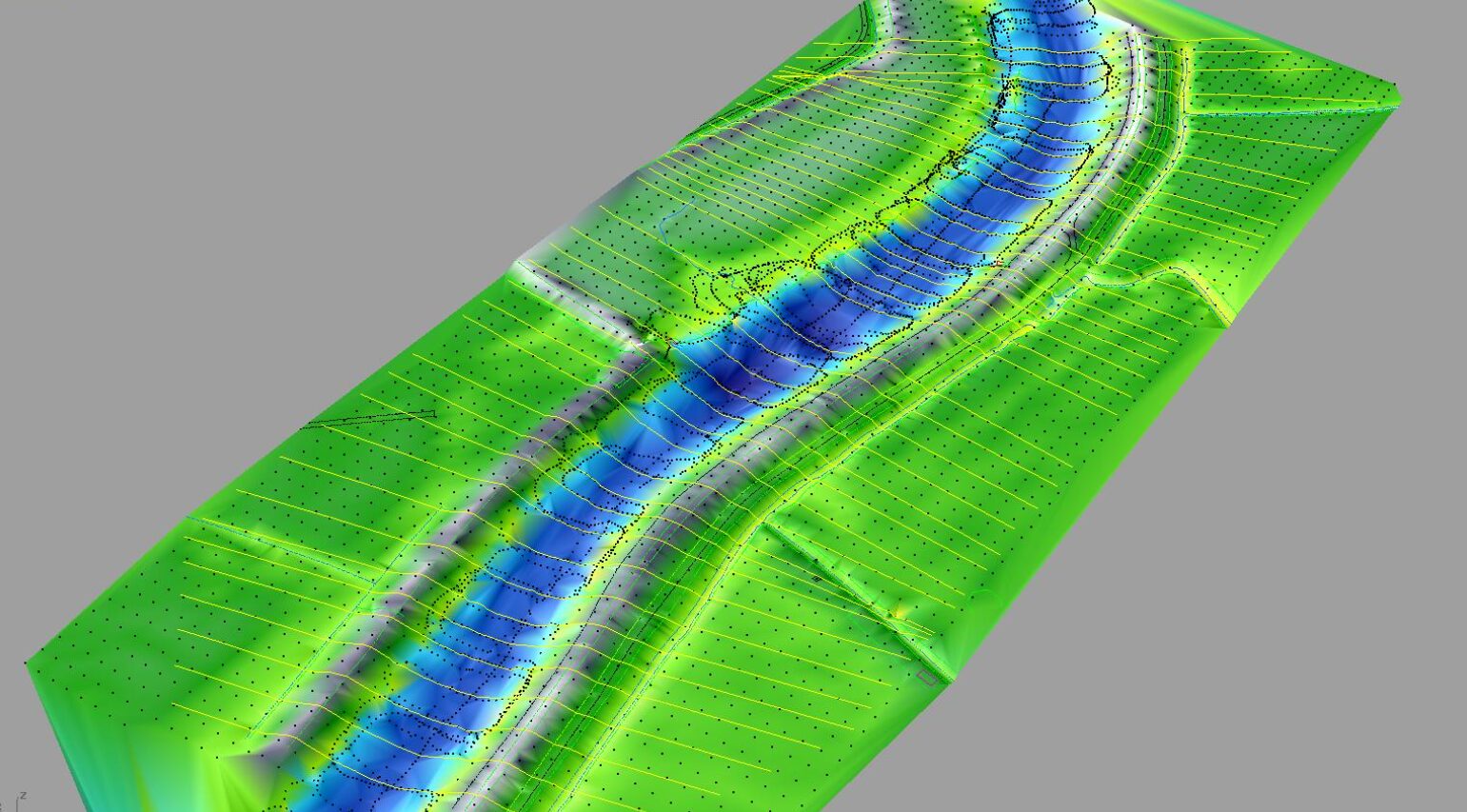 Flood Plain Survey Data Delivery